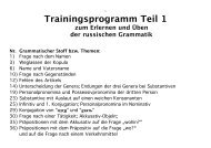 Grundlagen der Grammatik - Grammaticus