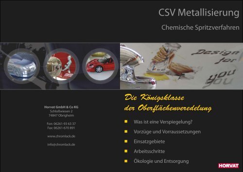 CSV Metallisierung - Chromlack.de