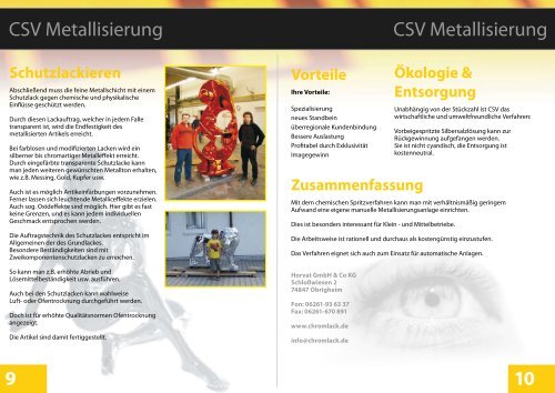 CSV Metallisierung - Chromlack.de