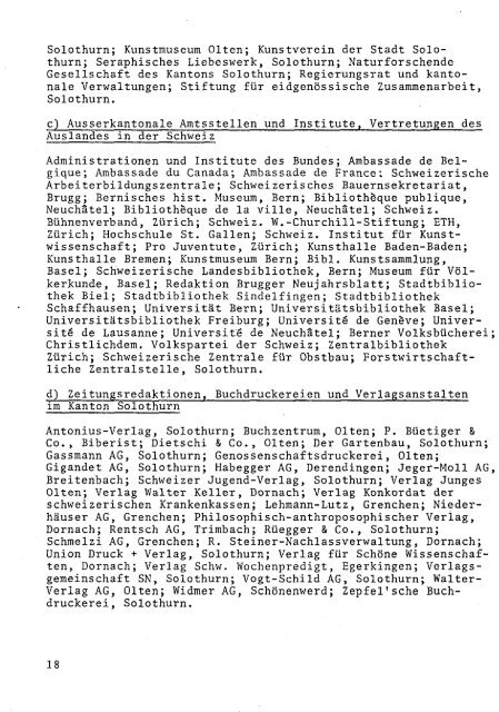 1971 - Zentralbibliothek Solothurn