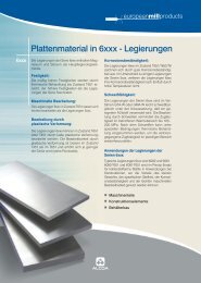 Plattenmaterial in 6xxx - Legierungen - Alcoa