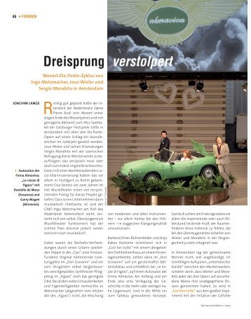 Dreisprung verstolpert - Die Deutsche Bühne