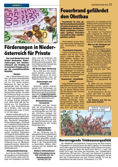 Gemeindezeitung (7,70 MB) - .PDF - Marktgemeinde Bad Erlach