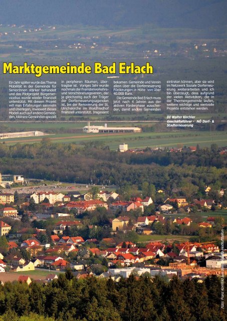 Gemeindezeitung (7,70 MB) - .PDF - Marktgemeinde Bad Erlach