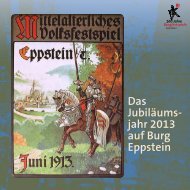 Das Jubiläums- jahr 2013 auf Burg Eppstein - Eppsteiner Zeitung