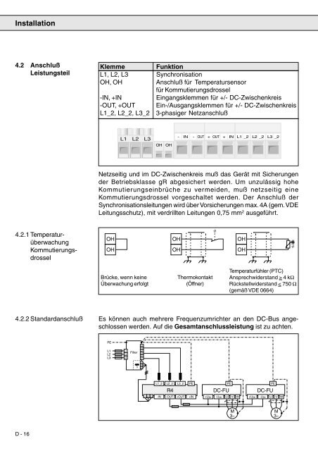 BETRIEBSANLEITUNG