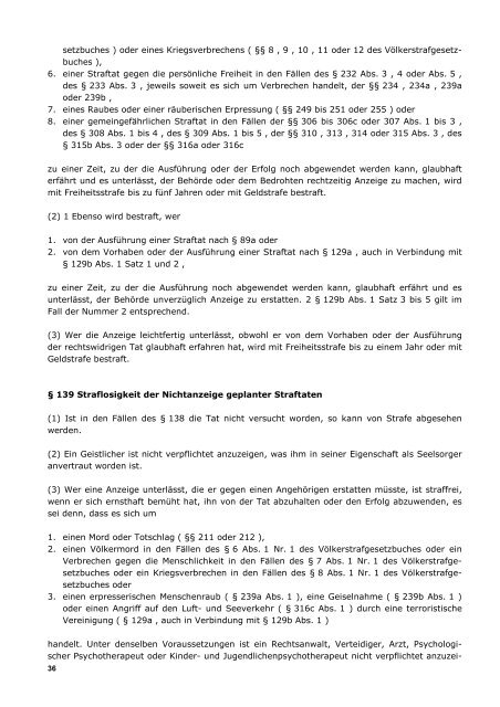 Zusammenfassung der rechtlichen Bestimmungen (PDF, 1,6 MB)