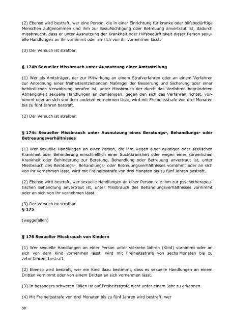 Zusammenfassung der rechtlichen Bestimmungen (PDF, 1,6 MB)