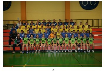 Festschrift Handball Damen
