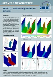 Shell 131: Temperaturgradienten in Schalen (PDF, 675KB) - Cadfem