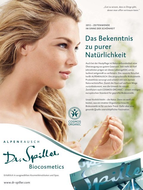 GreenLiner Magazin Herbst/Winter 2012/13