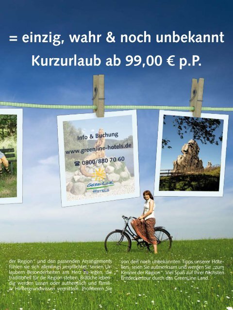 GreenLiner Magazin Sommer 2012