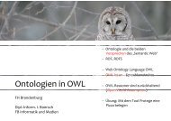Ontologien in OWL