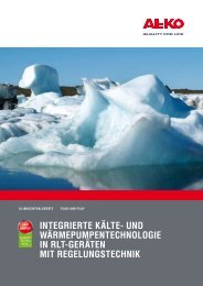 IntegrIerte Kälte- und WärmepumpentechnologIe ... - AL-KO Kober AG