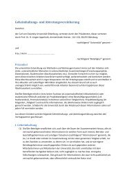 Abschlussarbeiten Geheimhaltung und Abtretung - Universität ...