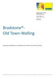 Bradstone®- Old Town-Walling - Kann GmbH