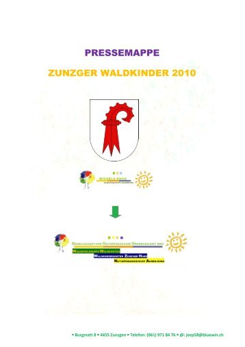 Pressemappe Waldkiga.pdf - Wald Hof Spielgruppe Waldchützli
