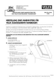 Info-Fax Seite 7592 HERSTELLUNG EINES ... - Velux