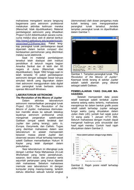 PENENTUAN MASSA PLANET JUPITER: OBSERVASI VIRTUAL ...