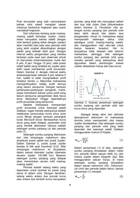 PENENTUAN MASSA PLANET JUPITER: OBSERVASI VIRTUAL ...