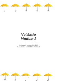 Vulstasie Module 2 - Santam