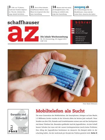 2011 / Ausgabe_33.pdf - Schaffhauser AZ