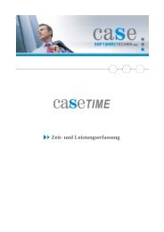 caseTime - Zeit- und Leistungserfassung - Zeiterfassung ...