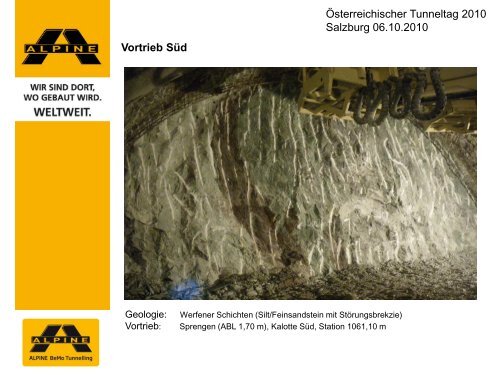 Bosrucktunnel 2. Röhre Herausforderung zyklischer ... - ita-aites.at