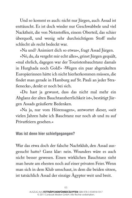 Bauchtanz ist "haram" - Conbook Verlag