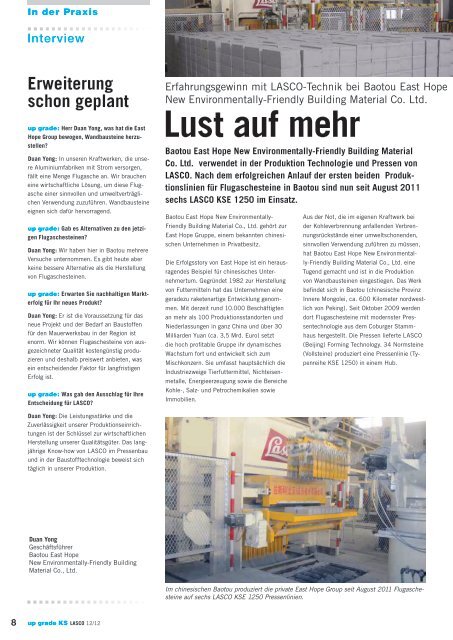 Download als PDF - LASCO Umformtechnik GmbH