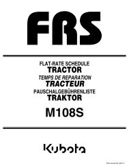 TRACTOR TRACTEUR TRAKTOR - Kubota