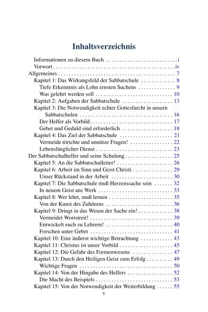 Das Sabbatschulwerk (1956) - kornelius-jc.net