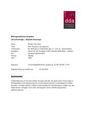 Das Theatrum Europaeum - Digitale Sammlungen