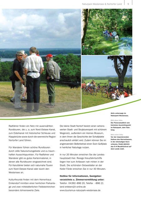 Gastgeber 2013 - Tourist-Information Nord-Ostsee-Kanal