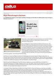 Bayer Reindl siegt in Sachsen - ADMV Rallye Mittelsachsen