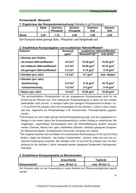 Bericht - Fachhochschule Weihenstephan