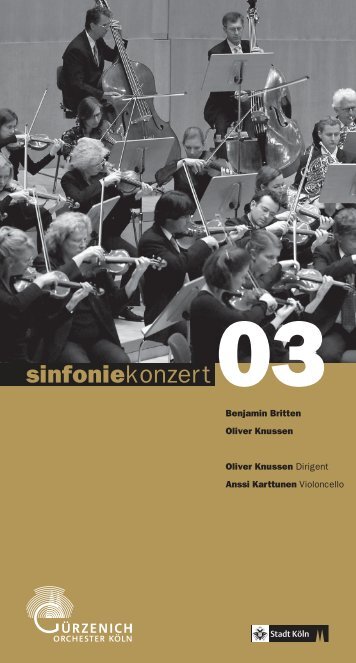 sinfoniekonzert03 - Gürzenich Orchester