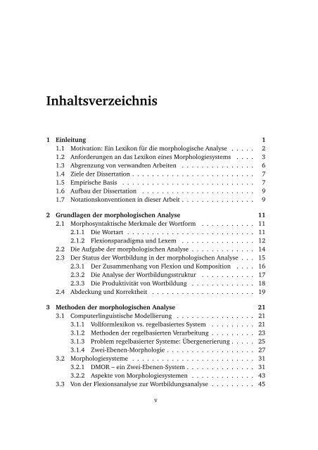 Ein Computerlinguistisches Lexikon als komplexes System