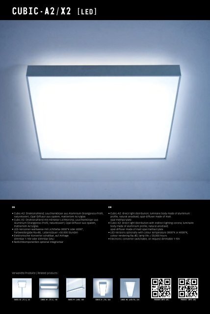 CUBIC-A2/X2 [LED] - mabalux