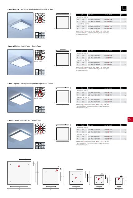 CUBIC-A2/X2 [LED] - mabalux