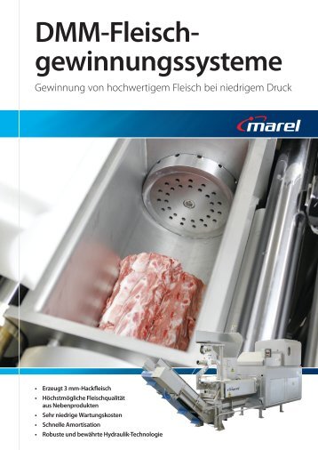 DMM-Fleisch- gewinnungssysteme - Marel