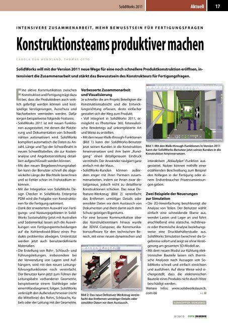 Leseprobe Digital Engineering Magazin 2010/08