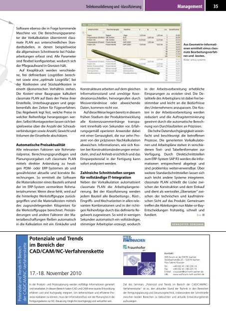 Leseprobe Digital Engineering Magazin 2010/08