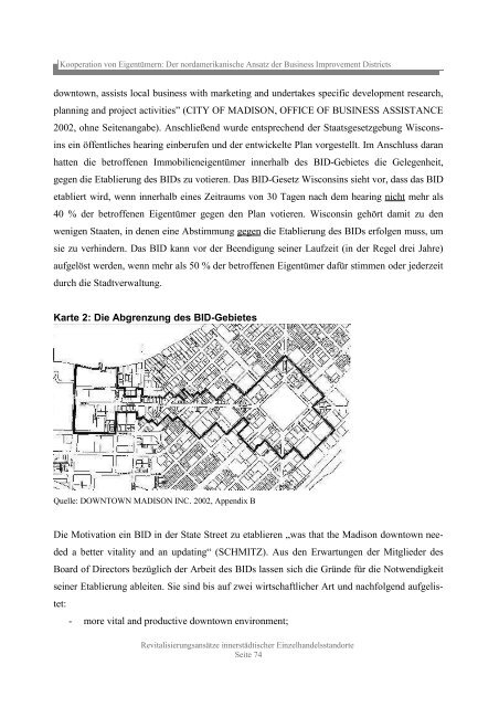 Revitalisierungsansätze innerstädtischer ... - Wu-wien