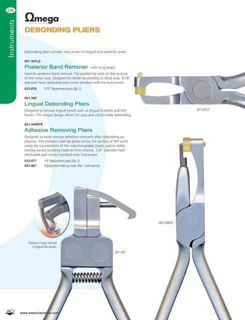 Instruments - American Orthodontics