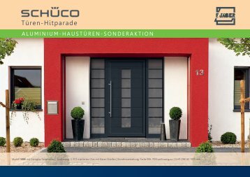 Schüco Aluminiumhaustüren