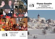 Elsass-Gazette - Elsass-Freunde Basel