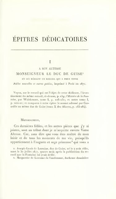 OEuvres de J. de La Fontaine. Nouv. éd., rev. sur les plus anciennes ...