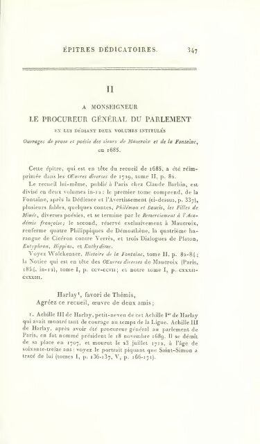 OEuvres de J. de La Fontaine. Nouv. éd., rev. sur les plus anciennes ...