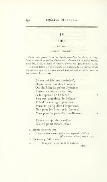 OEuvres de J. de La Fontaine. Nouv. éd., rev. sur les plus anciennes ...